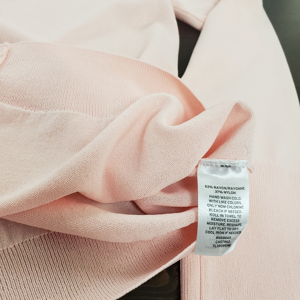 Leith Pink Button Light Jacket M - image 6